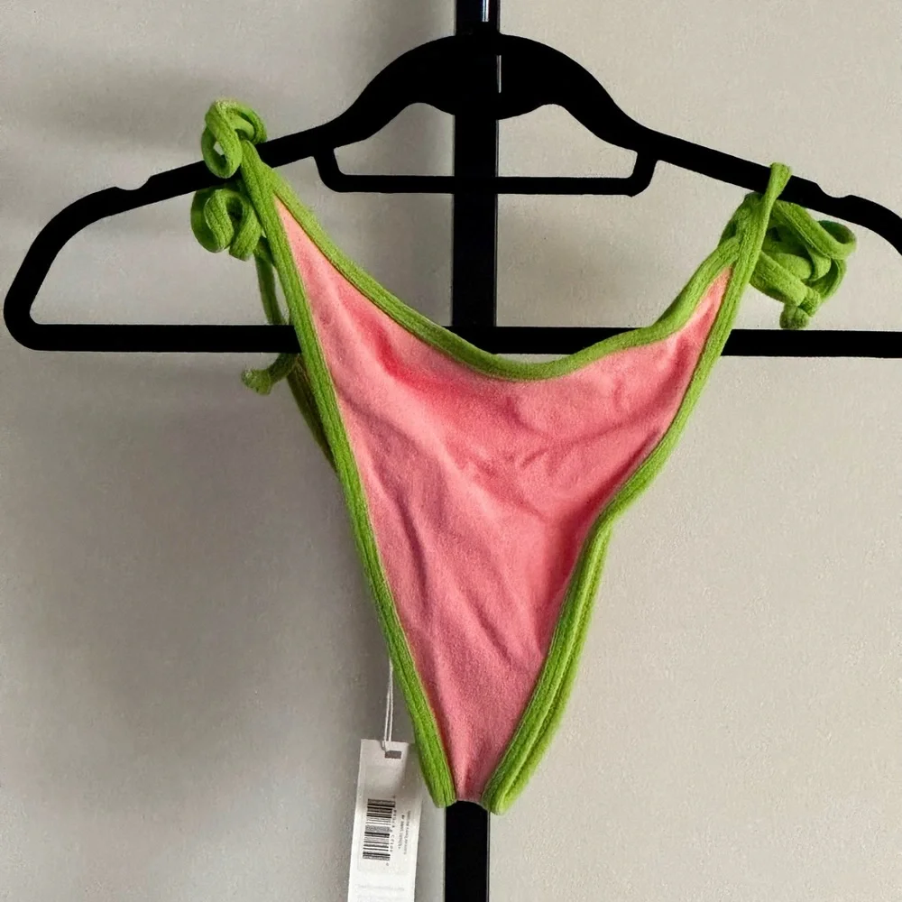 NWT Frankies Connor Terry Bikini Swim Bottoms